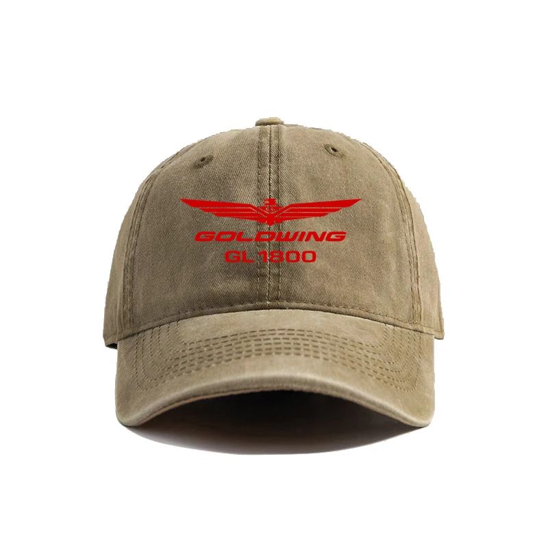 2026 Goldwing GL1800 Baseball Cap Distressed Hats Cap Men Retro Outdoor Summer Adjustable Hat Casual And Versatile