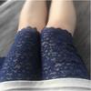 1 Meter Navy Blue Lace Elastic Stretch Lace Trim Wedding Dress Skirt Lace Trim Stretch Floral Lingerie Headband Elastic DIY Lace