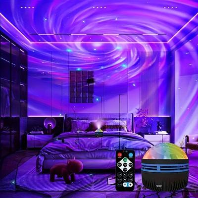 USB RGB Galaxy Starry Projector Light Умная вращающаяся лампа Aurora с пультом дистанционного управления для спальни KTV Party Home Decoration