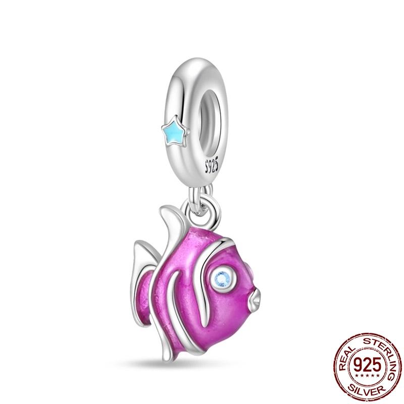 Оригинальный медный светящийся кулон серии Marine, подходит для браслета 3 мм, DIY шарм для женских украшений, модный подарок