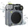 Muzen Wild Mini 2-го поколения, портативный уличный небольшой динамик с Bluetooth, водонепроницаемостью IPX5, зарядкой Type-C, 8 часов непрерывного воспроизведения, 3 режима, фонарик
