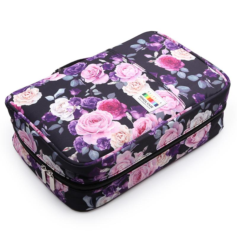 300 слотов, большая вместительная сумка-карандаш, чехол-органайзер, косметичка для цветных карандашей, акварельные маркеры, гелевые ручки, отличные подарки