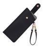 Portable Pu Leather Glasses Bag Leather Rope Sunglasses Eyeglass Bag  Eyewear Protector Case