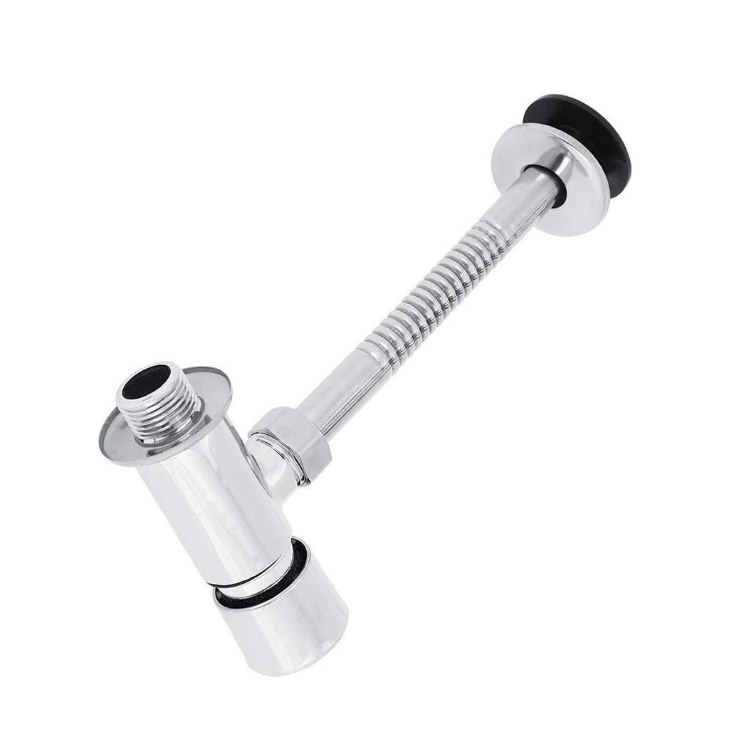 Toilet Urinal Brass Flush ,  Manual Hand Pressure Tool for Home Hotel Bathroom, Auto Shut Off Delay Urine Diverter