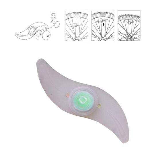 Водонепроницаемые спицы для колес горного и дорожного велосипеда со светодиодной декоративной подсветкой