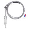 K Type Screw Probe Temperature Sensor Straight Handle Thermocouple Transducer 0?800 Celsius WRNT