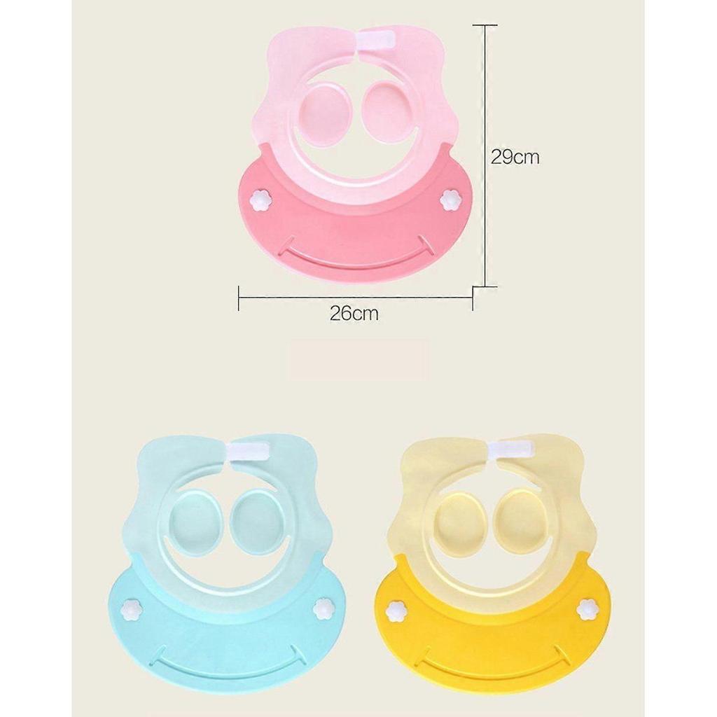Shower Cap for Kids, Baby Shower Cap bath wash Shampoo rinser shield Hat Adjustable head hair Visor Protection Toddler and Children,Prevent water fro