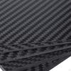 200x250mm 3 Sheet Shock Resistance Matte Surface Carbon Fiber Board Weave Panel for DIY