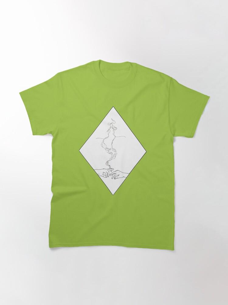 Line art (love and cigarettes) Classic T-Shirt