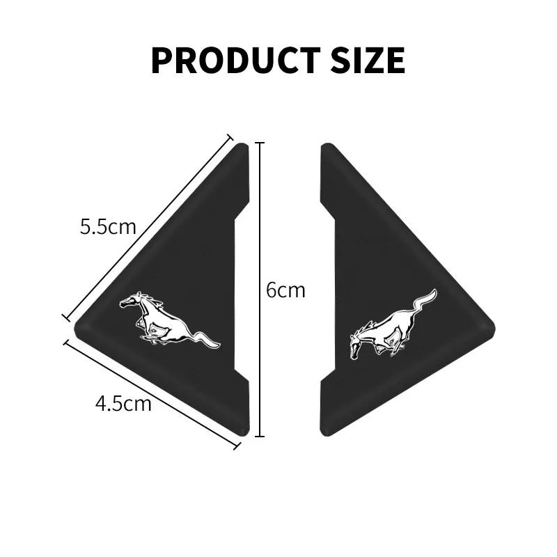 2Pcs Car Angle Protector Anti-collision Sticker 2005 2006 2007 2008 2009 2010 2014 2015 Shelby