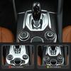 Для Alfa Romeo Giulia Stelvio 2017-панель переключения передач из углеродного волокна, мультимедийные кнопки, рамка, наклейка, украшение