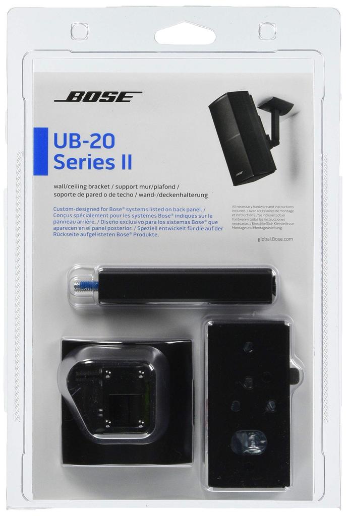 Bose Кронштейн для динамика Bose Series II, черный, UB-20, настенный/потолочный