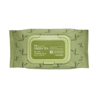 Очищающие салфетки для лица Chok Chok Green Tea No-Wash 100 шт.