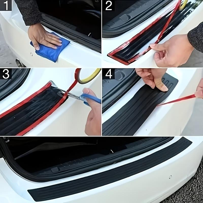 Противоударная полоса на порог багажника для различных моделей VW