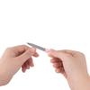 Double-Sided Nail File Stainless Steel Polishing Sand Strip Nail Polisher Nail Tool