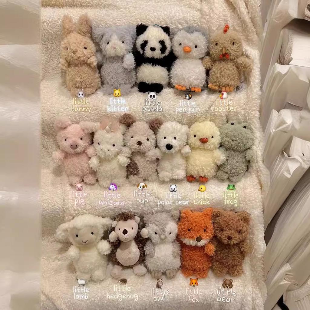 Новые маленькие детские игрушки Кудрявые животные Милые модные плюшевые куклы