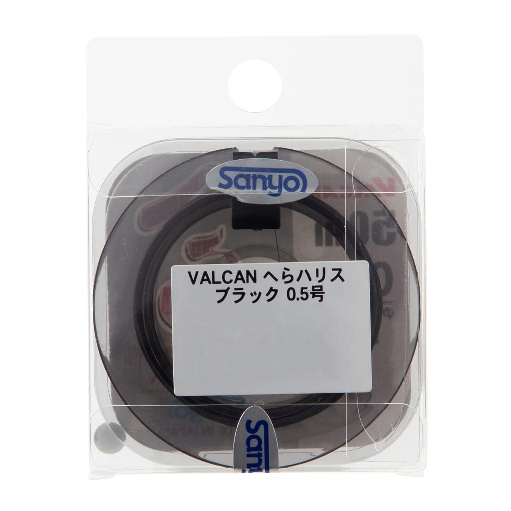 Sanyo Nylon VALCAN Bream Line, Black, 50m, Size 0.5