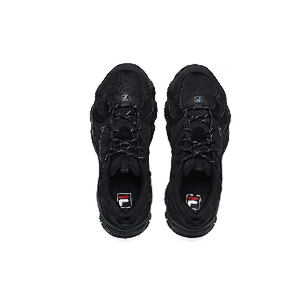 Fila Fluid 4 Mesh Cat Paw 4.0 Sports Low-Top Lifestyle Shoes Men Sneakers Black F12M242101FBK