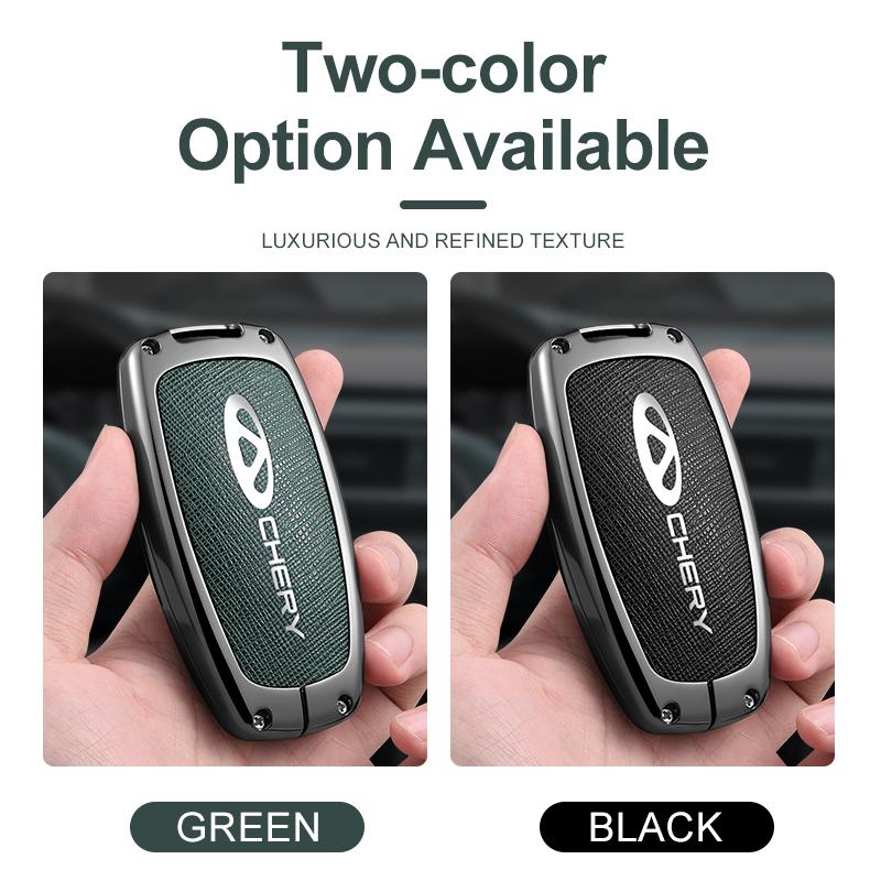 For Chery Jaecoo Omoda J7 2025 2024 J8 Tiggo 8plus 8 5 Plus 7pro Max FX EXEED GT RX VX 2023 Zinc Alloy Car Remote Key Case Cover LL2
