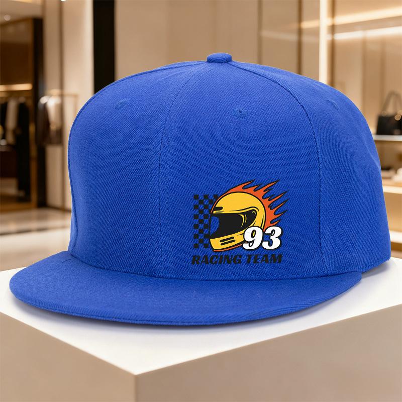 'Racing Team 93' Adjustable Hip Hop Hat Women's Hat Men's Visor Hat