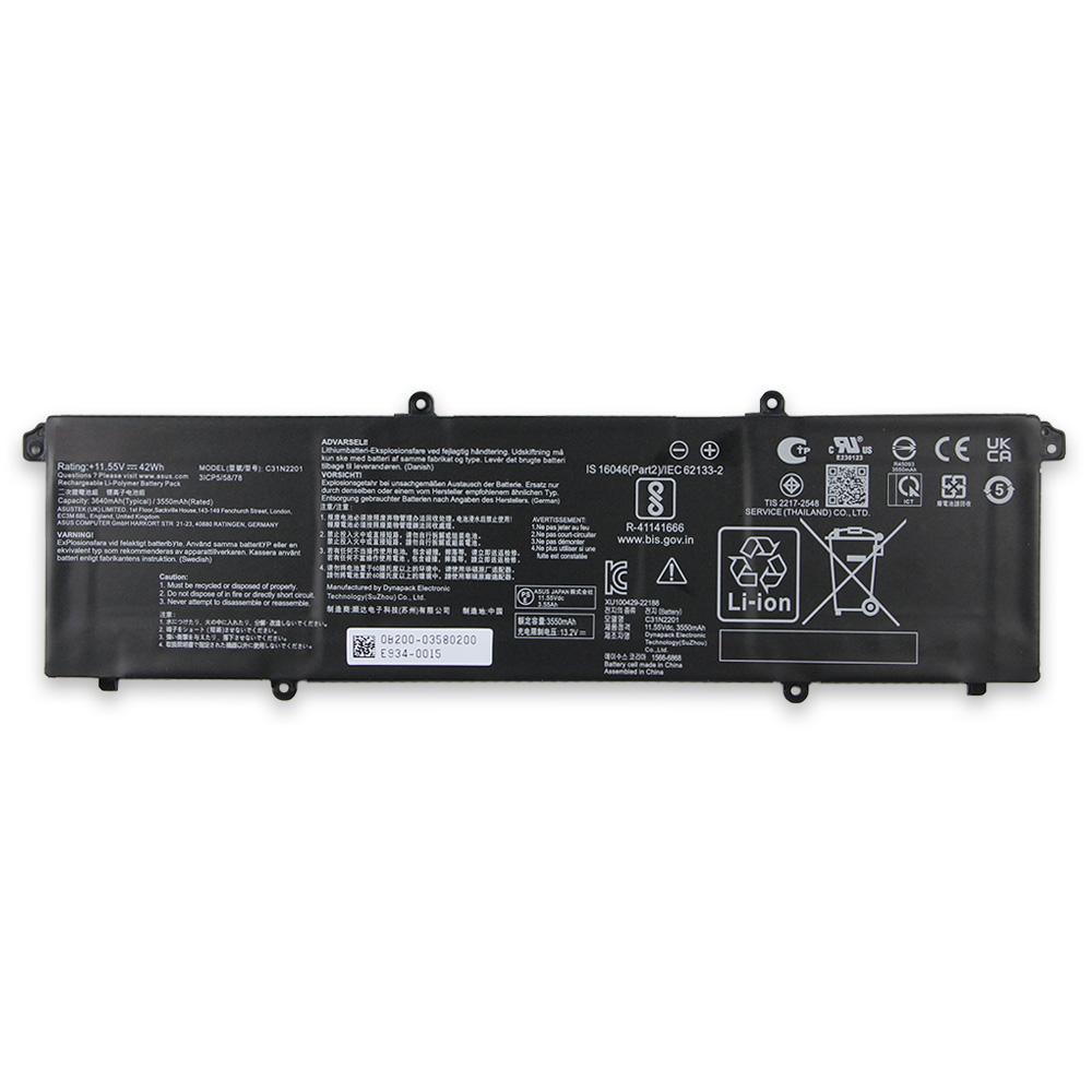 Совершенно новый сменный аккумулятор C31N2201 для ASUS Vivobook 15 E1504FA X1504ZA M1605YA X1605EA X1605PA 3640 мАч с инструментами