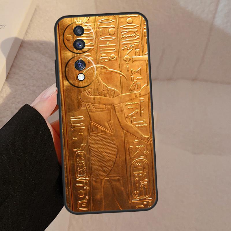 Египетские Иероглифы Для Honor Magic 8 Pro 6 5 7 Lite Чехол Для Honor 400 200 90 70 50 X8c X8b X9a X9b X9c X9d Win