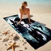 Beach Towel with Wednesday Addams Pattern - soft,absorbent,machine washable Lightweight&Modern,swimming,Travel Essentials
