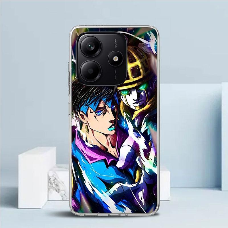 Чехол для телефона Xiaomi Redmi Note 15 14 13 12 Pro Plus с рисунком Рохана Кисибэ из JoJo's Bizarre Adventure, мягкий, 14S 11S 11T 11E 10S 10 4G