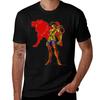 Gold Knight of the Constellation Leo TShirt Big Size Loose Fit Tee Shirt