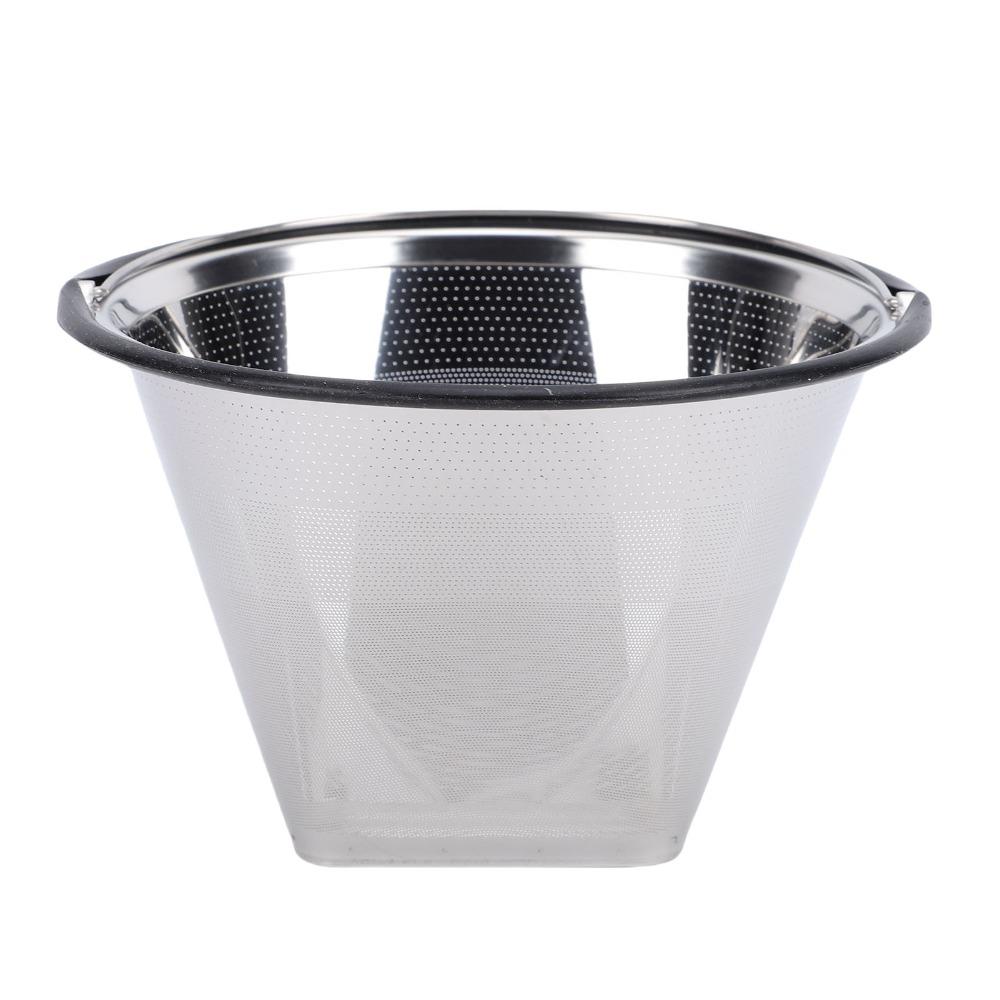 Cone Reusable Cone Coffee Filter Stainless Steel Coffee Filter Basket  Home Coffee Brewing