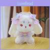 Rabbit Adorable Soft Plush Animal With Shell Ribbon For Childrens Gift Idea