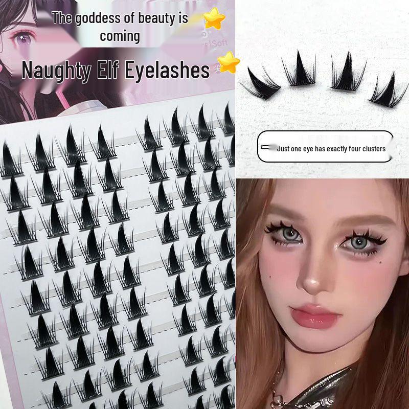 Книга с накладными ресницами «Шаловливая фея»: Плотный, готовый для фотосессий стиль для визажистов, поклонников Барби и студентов