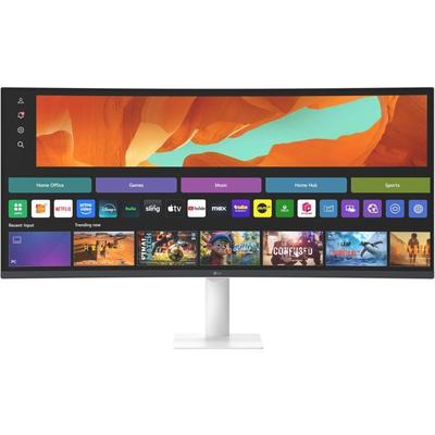 Изогнутый монитор ПК - LG - 34" - WQHD - 100 Гц - VA-матрица - 5 мс - 34U601SA-W