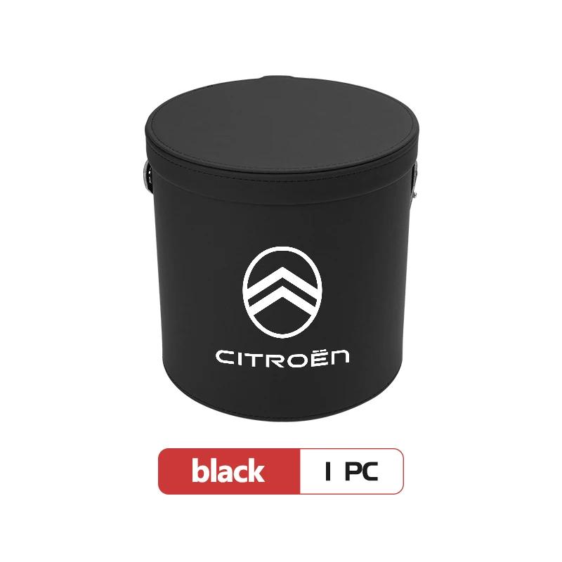 Car Trash Bin Garbage Holder Drink Snack Umbrella Storage Bucket For Citroen C4 C3 C5 C1 C2 C6 C4L DS3 DS4 Berlingo Picasso
