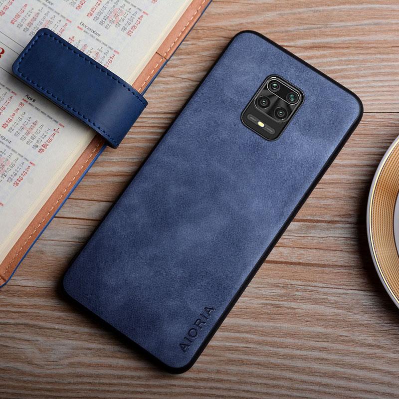 Кожаный чехол для Xiaomi Redmi Note 9 Pro 9S 9T, шелковистый чехол для телефона Redmi Note 9 Pro, чехол
