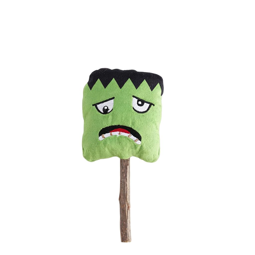 Игрушка для кошек на Хэллоуин, палочка с кошачьей мятой, плюшевая, наполненная кошачьей мятой, игрушка для прорезывания зубов у кошек с мягкой тканью и натуральной кошачьей мятой для интерактивной игры и жевания