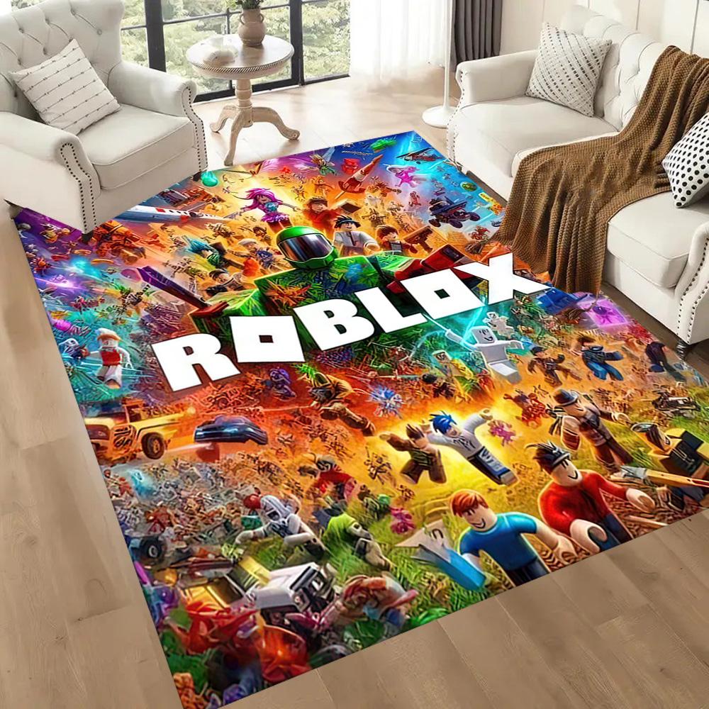 Ковры Roblox Virtual Arena Adventure Square — отличный выбор для гостиных, спален, домашнего декора и в качестве подарков.
