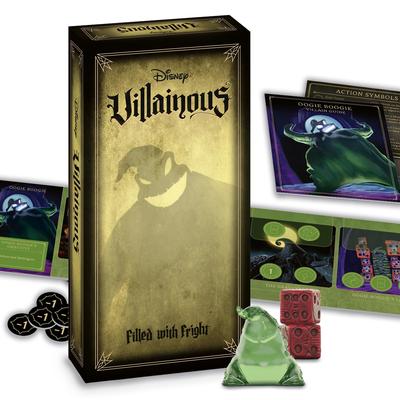 Ravensburger Disney Villains Frightful - Стратегическая настольная игра - Присоединяйтесь к Уги Буги, Локу, Джеку Скеллингтону и другим - Награжденная линейка - Для возраста 10+