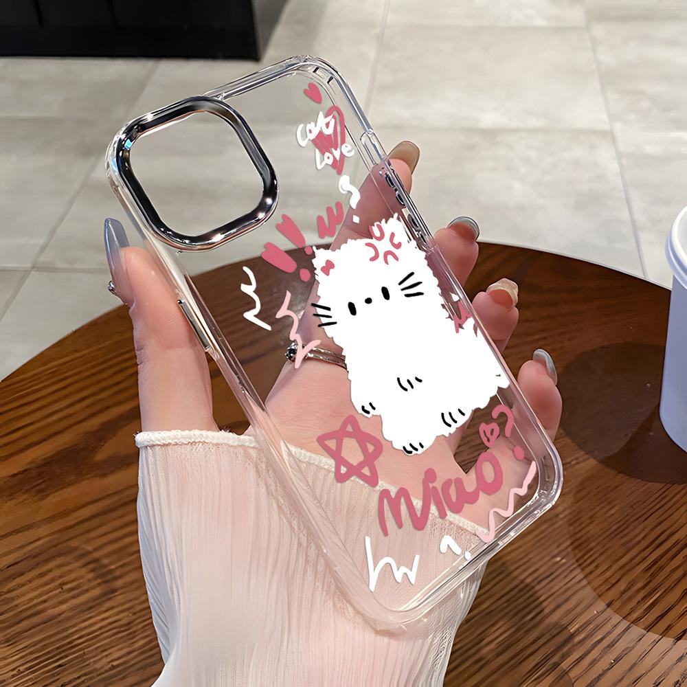 Прозрачный чехол для телефона для iPhone 11 12 13 iPhone 13 14 15 Pro 15 16 Pro Max Samsung A15 A16 A25 A26 A55 A56 S25 S24 S22 S23 Ultra S25 Edge