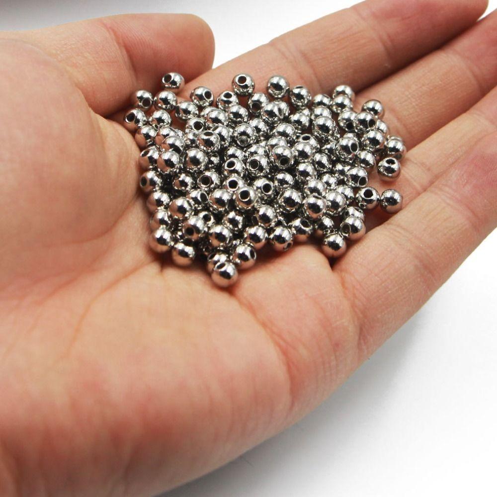 Серебряный/золотой материал для вязания мушек, 3,0 мм/4,0 мм/5,0 мм, рыболовные бусины, медные бусины для рыбалки нахлыстом