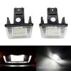 12V/18Led License Plate Light For Peugeot 206/207/307/308 Citroen C3-C6