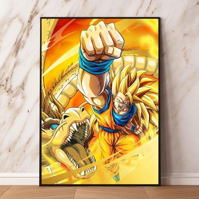 Dragon Ball Carot декоративный подарок классический настенный стикер высокого качества искусства