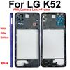 Для LG K42 K52 K62 Plus Средняя рамка Держатель Чехол Идеальная посадка с боковой кнопкой Качественные запчасти для ремонта телефона Стабильный