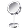 Magnifying Makeup Mirror with LED Light Double Sided 5X Magnification 360 Degree Rotation Vanity