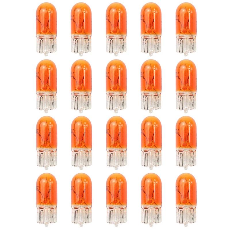 10/20 шт. Автомобильные T10 галогенные 3 Вт 194 158 клинья 12 В автомобильные лампы белые лампочки приборная лампа для чтения габаритные фонари аксессуары