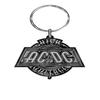 AC/DC High Voltage Metal Keyring
