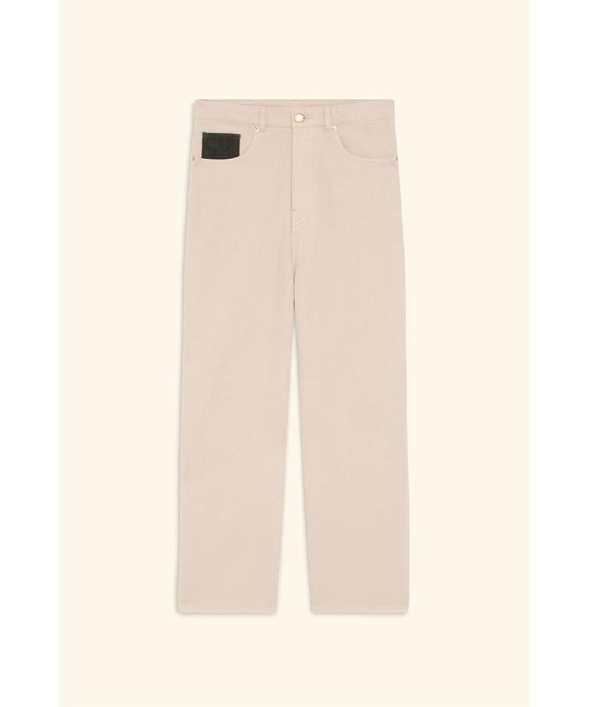 DROLE DE MONSIEUR Beige Straight Jeans D0Pds26304Ivx