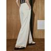Coolhut Loose Casual Slimming Straight Wide-Leg Pants High-Waisted Drapey Dress Pants 2025 Women's Casual Pants Thin Style