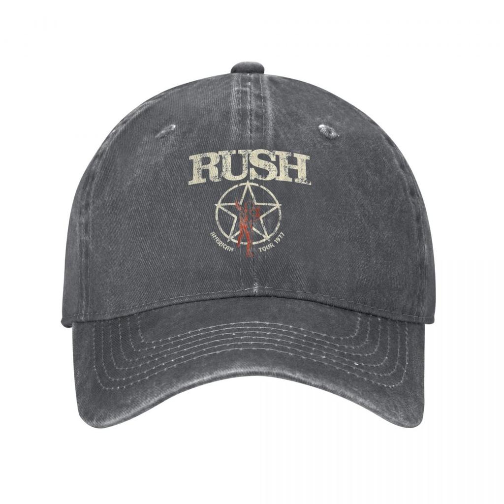 Модная бейсболка Rush Band Унисекс Потертая стираная кепка-snapback Шляпы для тренировок на свежем воздухе Кепка