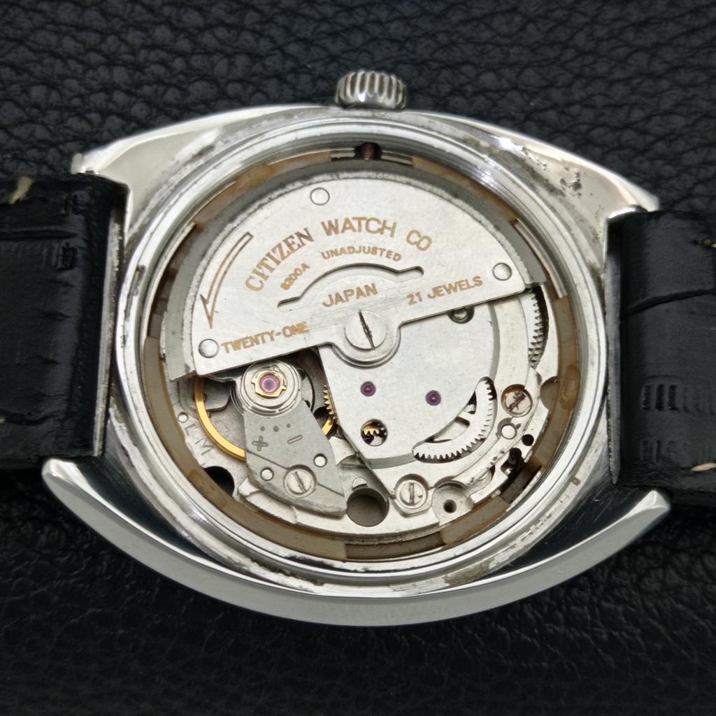 ВИНТАЖНЫЕ АВТОМАТИЧЕСКИЕ ЧАСЫ CITIZEN 8200 ЯПОНИЯ МУЖСКИЕ ОРИГИНАЛЬНЫЙ ЦИФЕРБЛАТ a708427-1